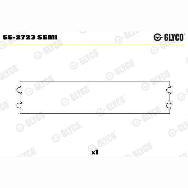 GLYCO 55-2723SEMI Connecting Rod Small End Bushes