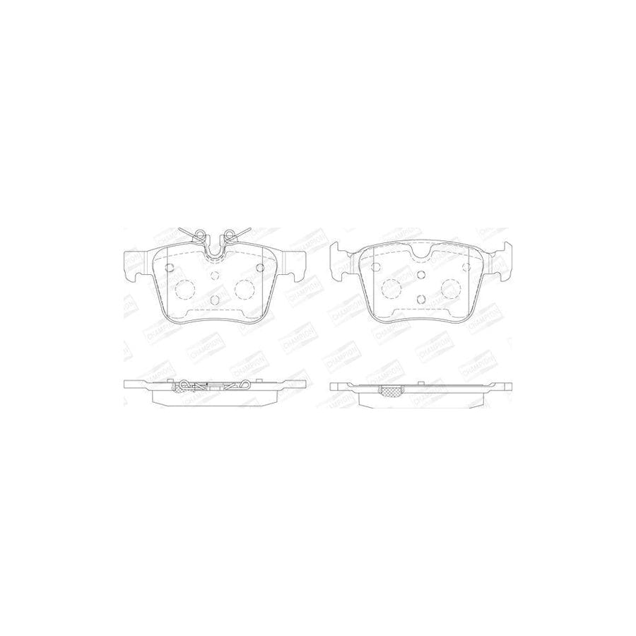 Champion 573772Ch Brake Pad Set