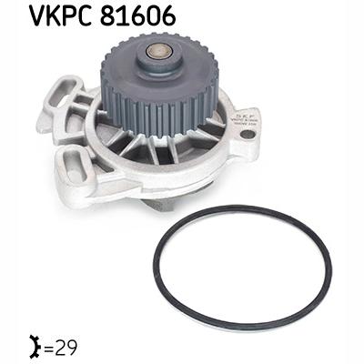 SKF VKPC81606 Water Pump