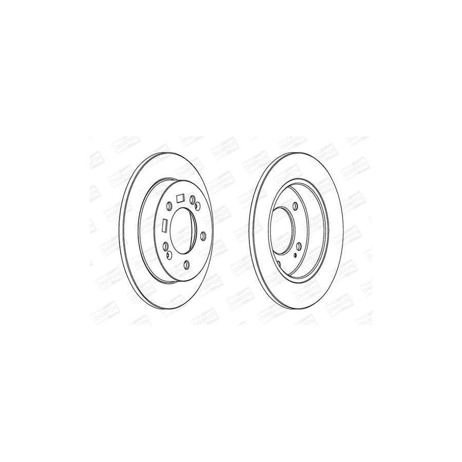 Champion 563033Ch Brake Disc