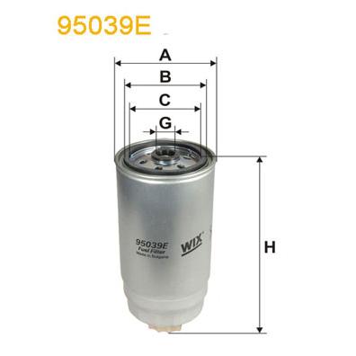 WIX FILTERS 95039EWIX Fuel Filter