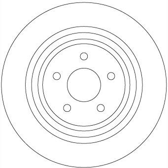 TRW MOTO DF6976 Brake Disc