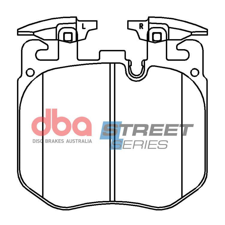DBA DB15108XP High Performance Brake Pad Set