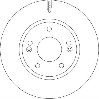 TRW MOTO DF6936 Brake Disc
