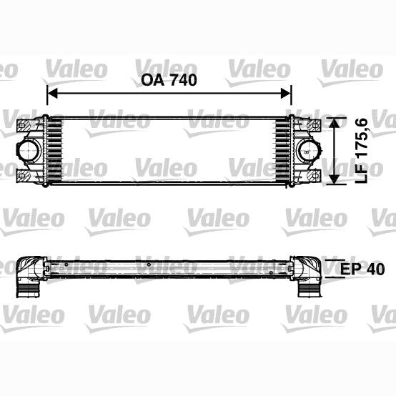 VALEO VAL817637 Charge Air Cooler