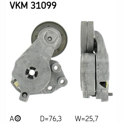 SKF VKM31099 V-Ribbed Belt Tensioner Pulley