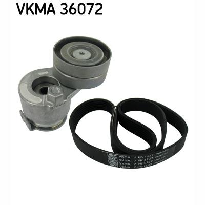 SKF VKMA36072 V-Ribbed Belt Set