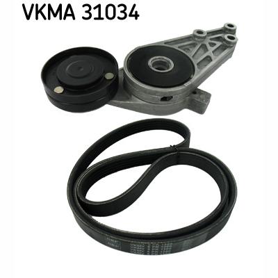 SKF VKMA31034 V-Ribbed Belt Set