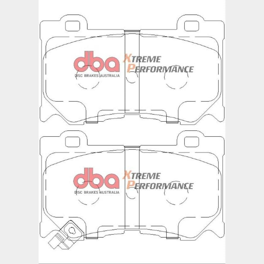DBA DB2400XP High Performance Brake Pad Set