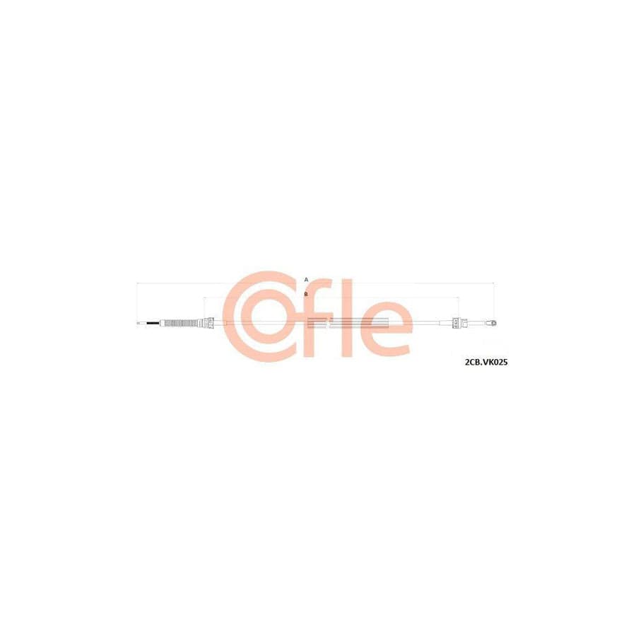 Cofle 92.2Cb.Vk025 Cable, Manual Transmission for VW Passat