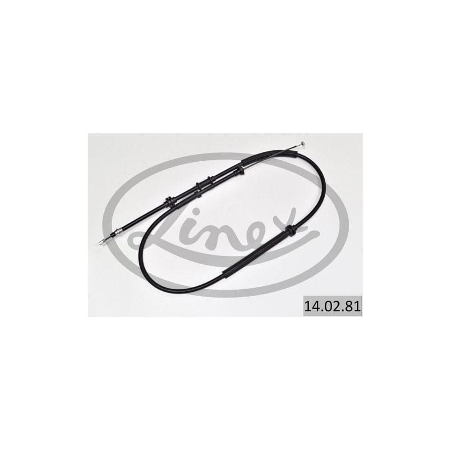 Linex 14.02.81 Cable, Service Brake for Fiat Tipo Saloon (356)