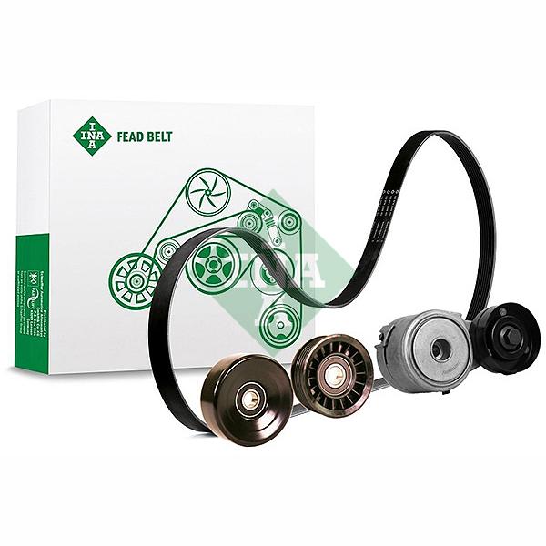 INA 529412910 V-Ribbed Belt Set