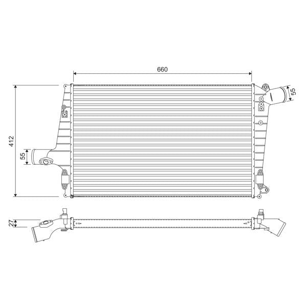 VALEO VAL817865 Charge Air Cooler