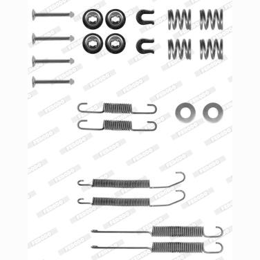 DELPHI LY1185 Brake Shoes Accessory Kit