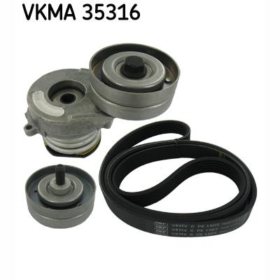 SKF VKMA35316 V-Ribbed Belt Set