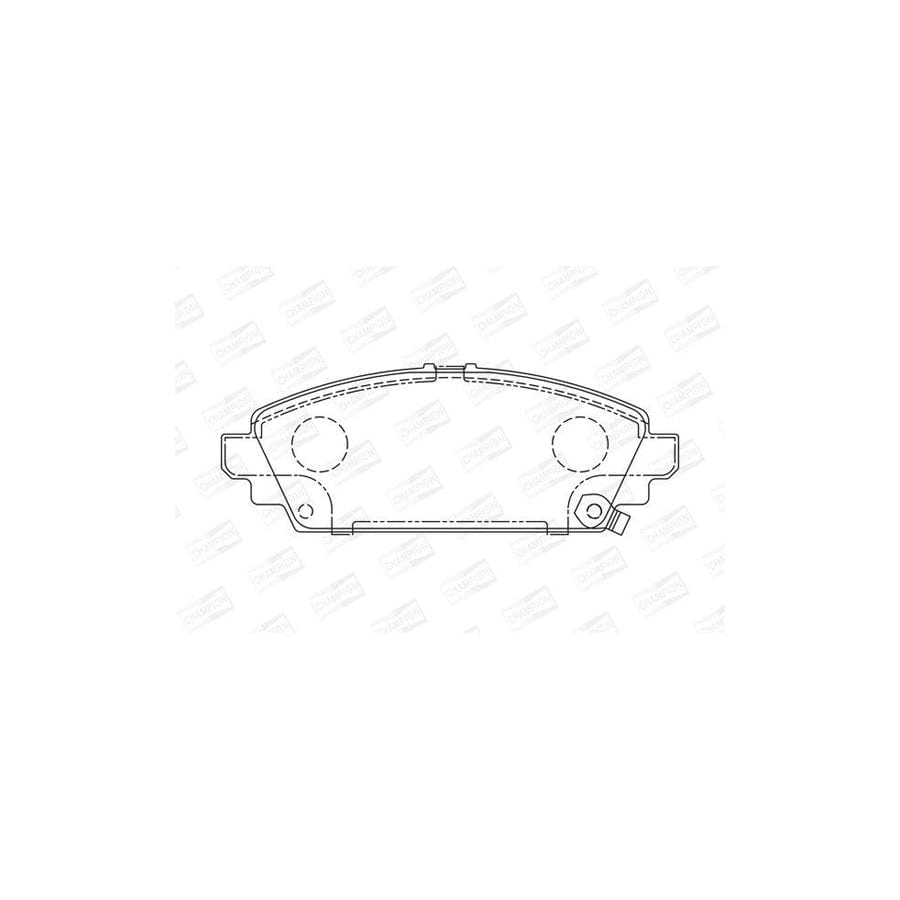 Champion 572464Ch Brake Pad Set