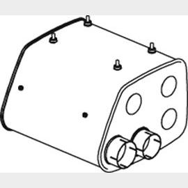 DINEX DIN49376 Centre/Rear Muffler