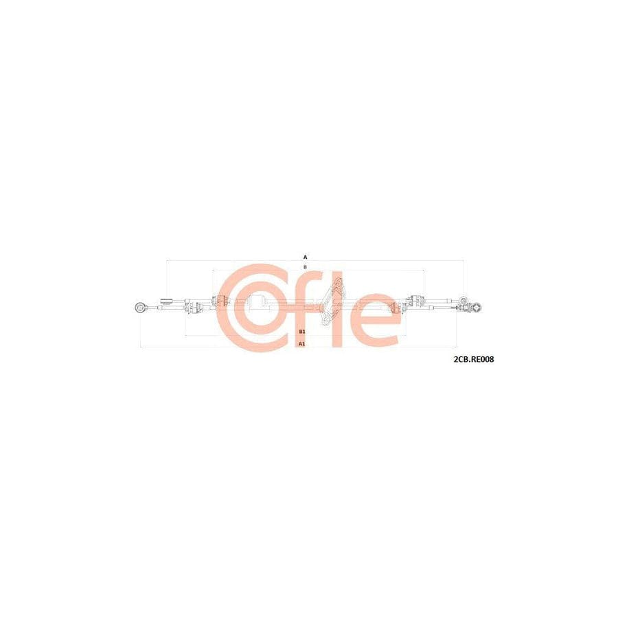 Cofle 92.2Cb.Re008 Cable, Manual Transmission for Renault Master