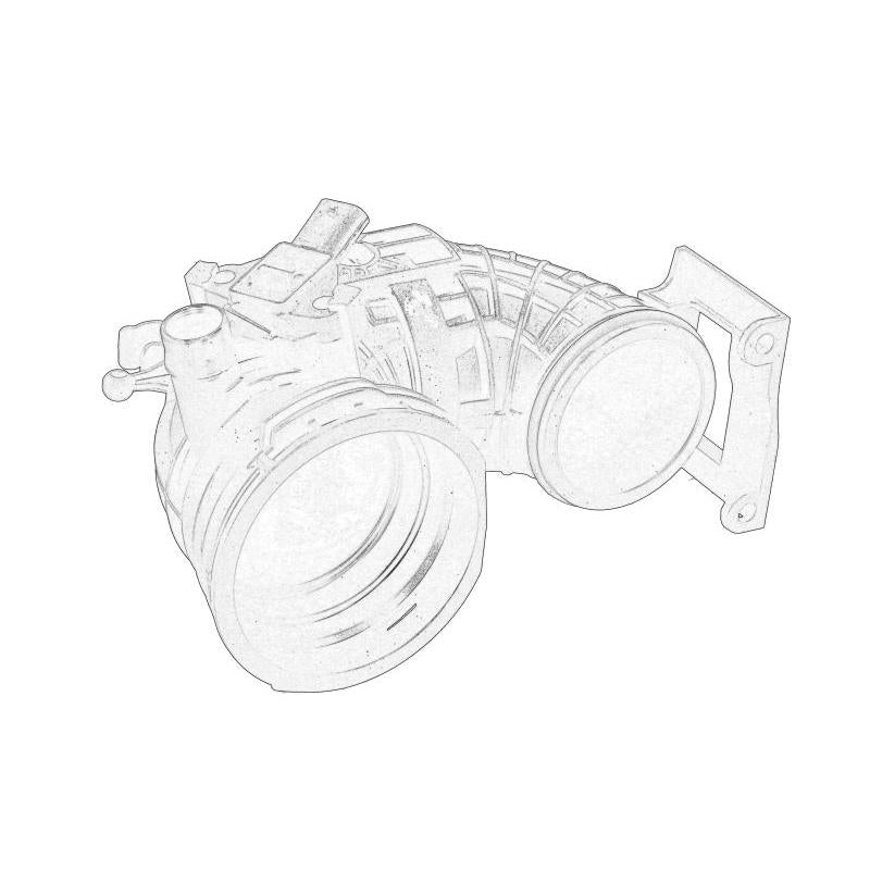 OE VW 04E145641A Charge Air Hose