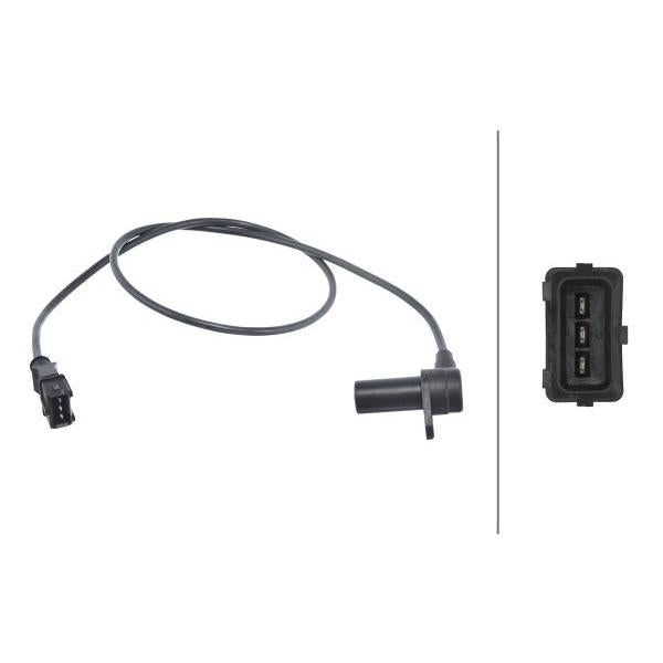 HELLA 163-791 Crankshaft Pulse Sensor
