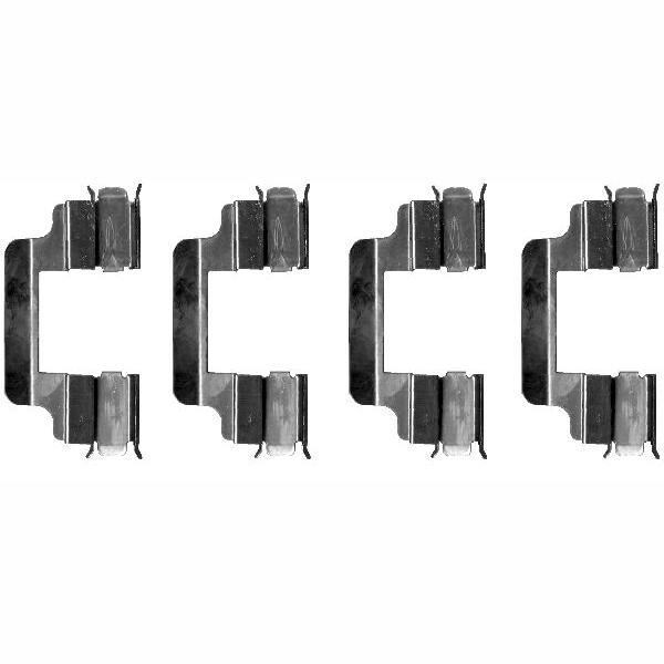 TEXTAR 82055400 Disc Brake Pad Accessory Kit