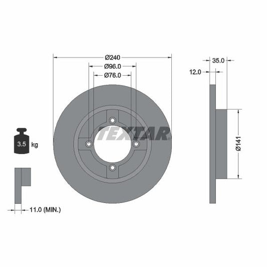 QUICK BRAKE QB113-1358X Brake Caliper Guide Sleeve Kit