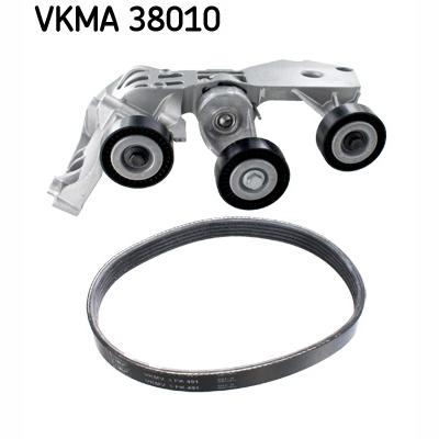 SKF VKMA38010 V-Ribbed Belt Set