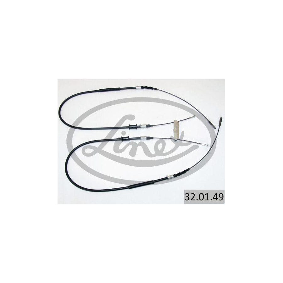 Linex 32.01.49 Cable, Service Brake for Opel Omega
