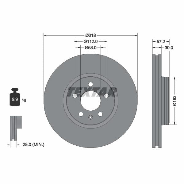 AUTOFREN SEINSA D7-061C Brake Caliper Guide Sleeve Kit