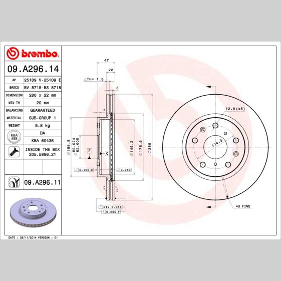 TRW MOTO BDA343 Brake Caliper Bracket