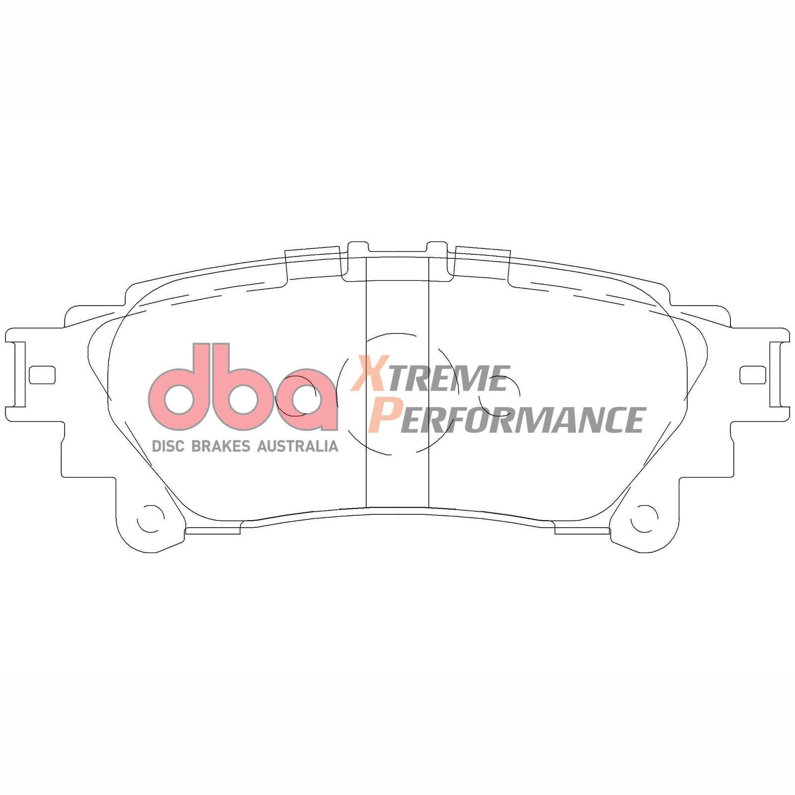 DBA DB2245XP High Performance Brake Pad Set
