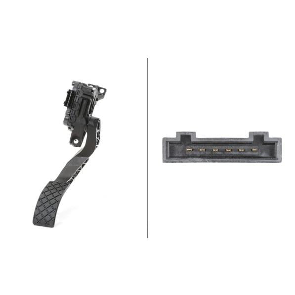 HELLA 375-701 Accelerator Pedal Position Sensor