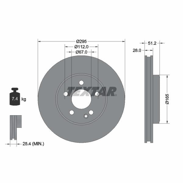 AUTOFREN SEINSA D7-506C Brake Caliper Guide Sleeve Kit