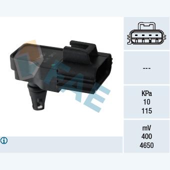 FAE AE15049 Intake Manifold Pressure Sensor