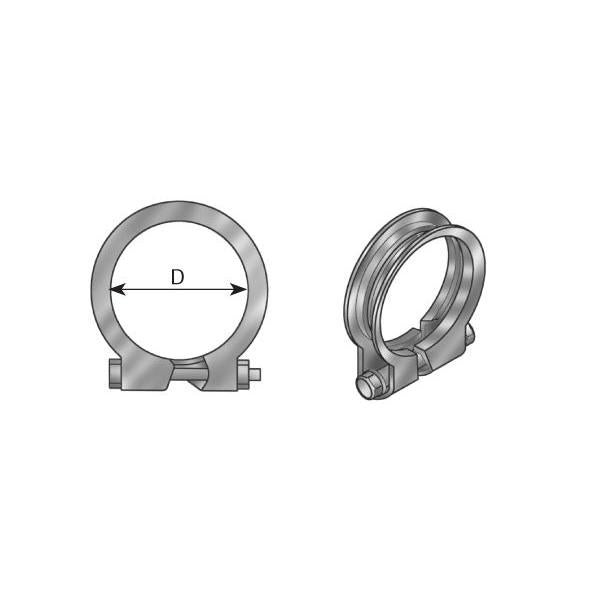 DINEX DIN99109 Exhaust System Clamping Piece
