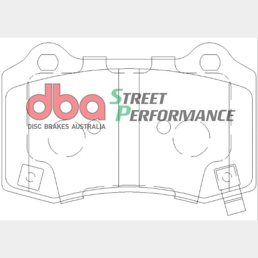 DBA DB2260SP High Performance Brake Pad Set