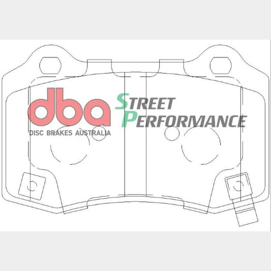 DBA DB2260SP High Performance Brake Pad Set