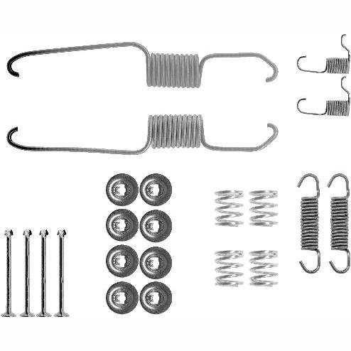 TEXTAR 97029000 Brake Shoes Accessory Kit