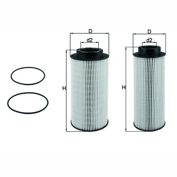 MAHLE KX439KIT Fuel Filter