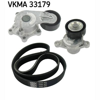 SKF VKMA33179 V-Ribbed Belt Set