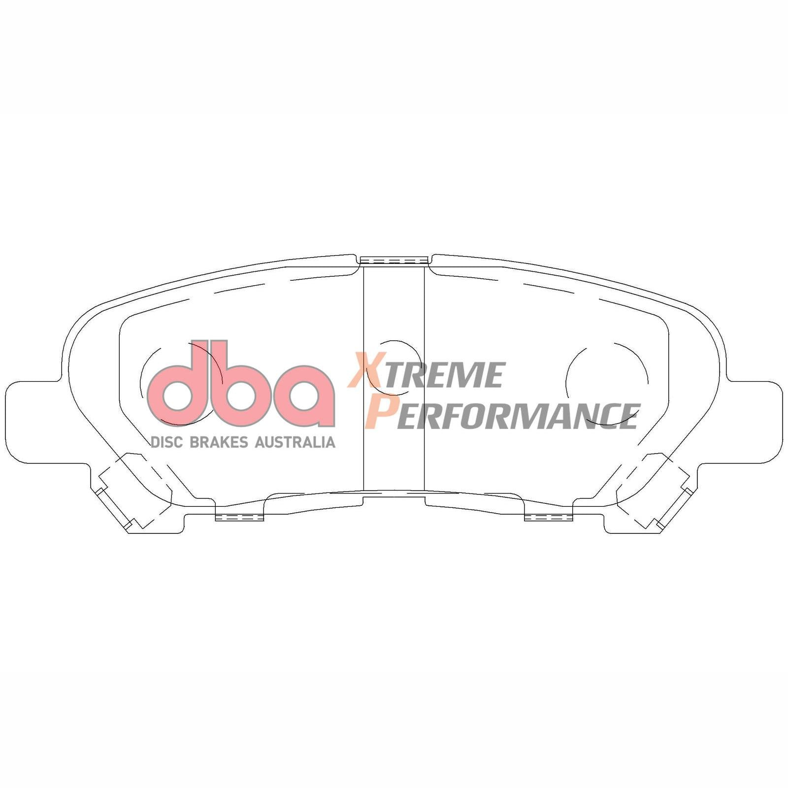 DBA DB2005XP High Performance Brake Pad Set