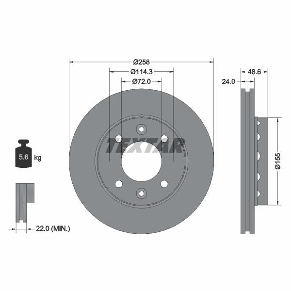 BBP 16129BBP Brake Caliper Guide Bellow