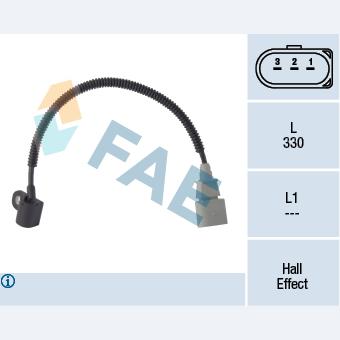 FAE AE79341 Camshaft Position Sensor