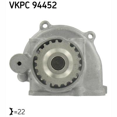 SKF VKPC94452 Water Pump