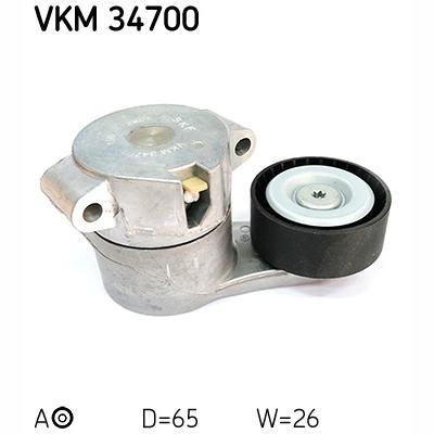 SKF VKM34700 V-Ribbed Belt Tensioner Pulley