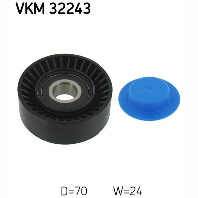 SKF VKM32243 V-Ribbed Belt Deflection/Guide Pulley