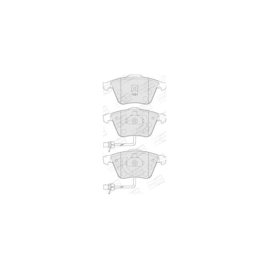 Champion 573145Ch Brake Pad Set