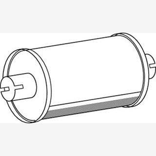 DINEX DIN22302 Centre/Rear Muffler