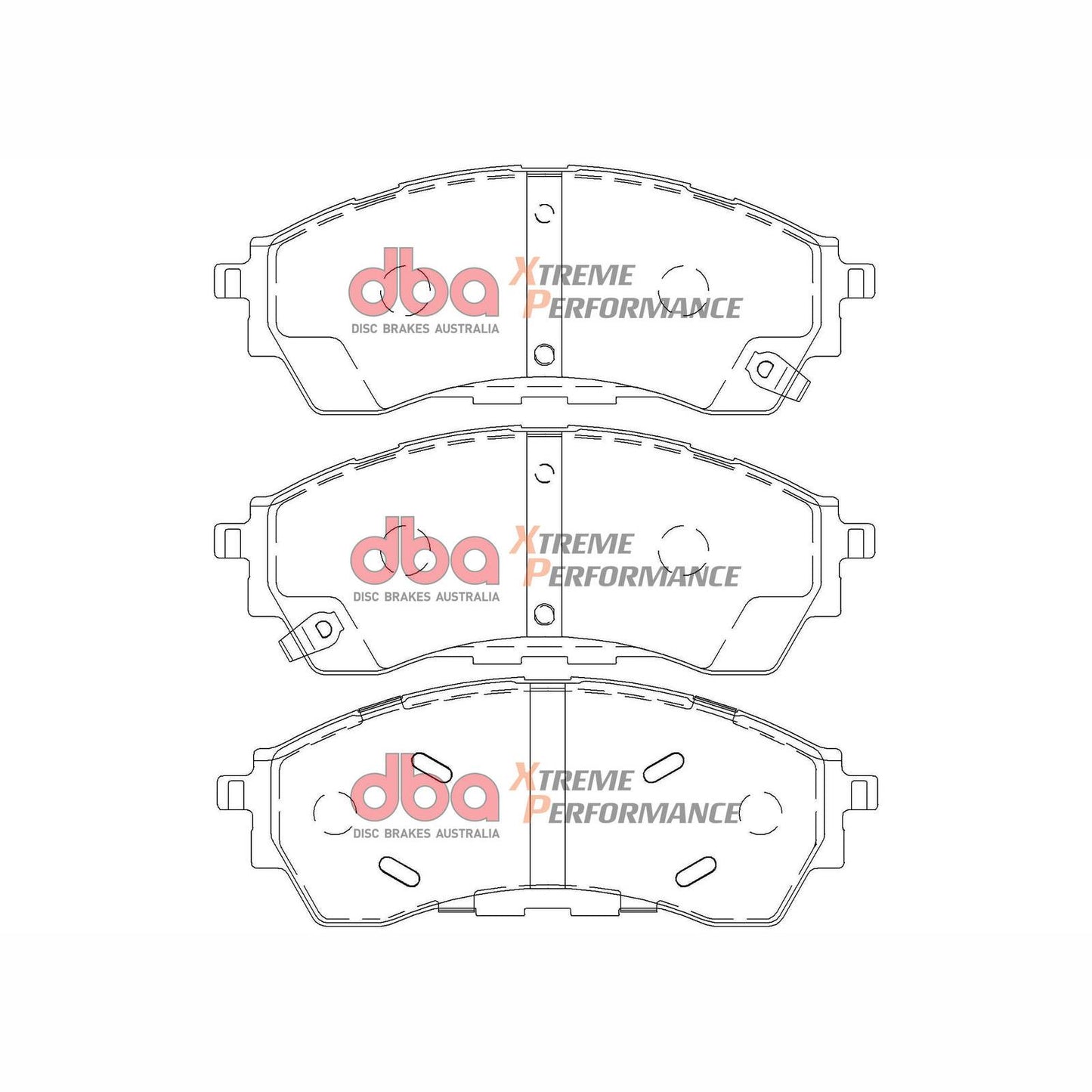 DBA DB2379XP High Performance Brake Pad Set