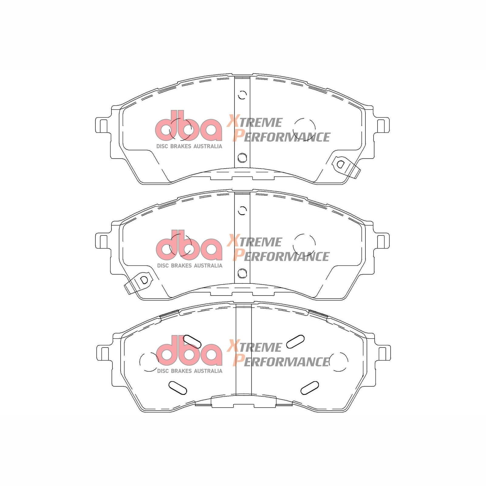 DBA DB2379XP High Performance Brake Pad Set